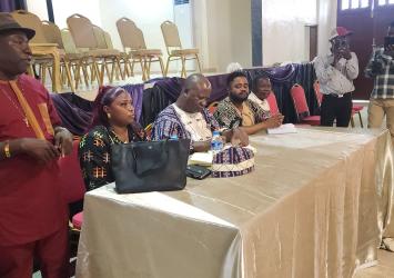 In Pictures: Minister Nyumalin’s Consultations with Nimba County Chiefs, Sanniquellie