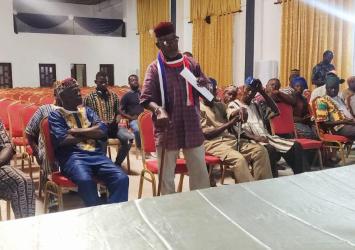 In Pictures: Minister Nyumalin’s Consultations with Nimba County Chiefs, Sanniquellie