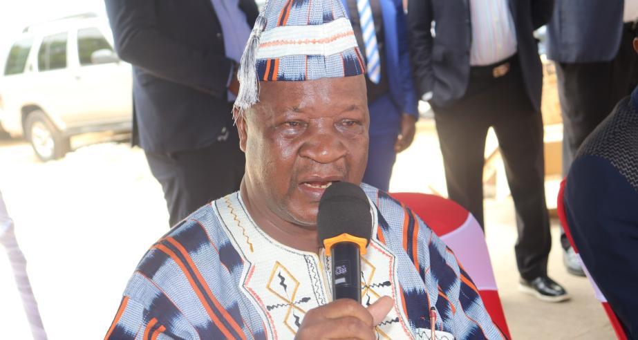 Min. Nyumalin speaks at the launch National Decentralization Supports Unit (NDSU)