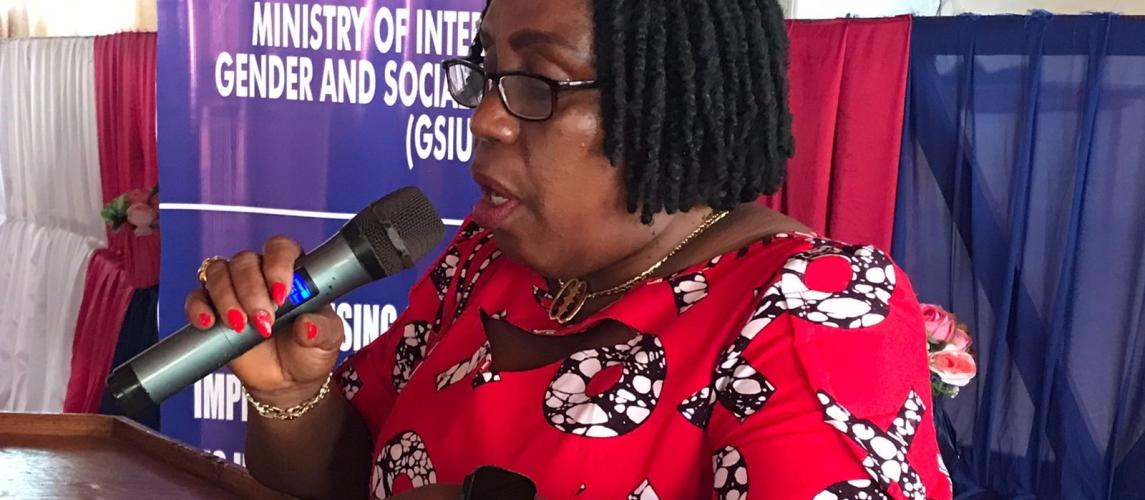 The Ministry of Internal Affairs’ Gender and Social Inclusion Unit (GSIU) Conducts Awareness Workshop