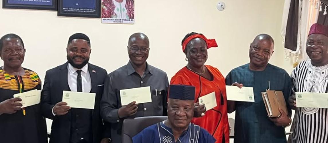 Minister Nyumalin, His Deputies and Assistant Ministers